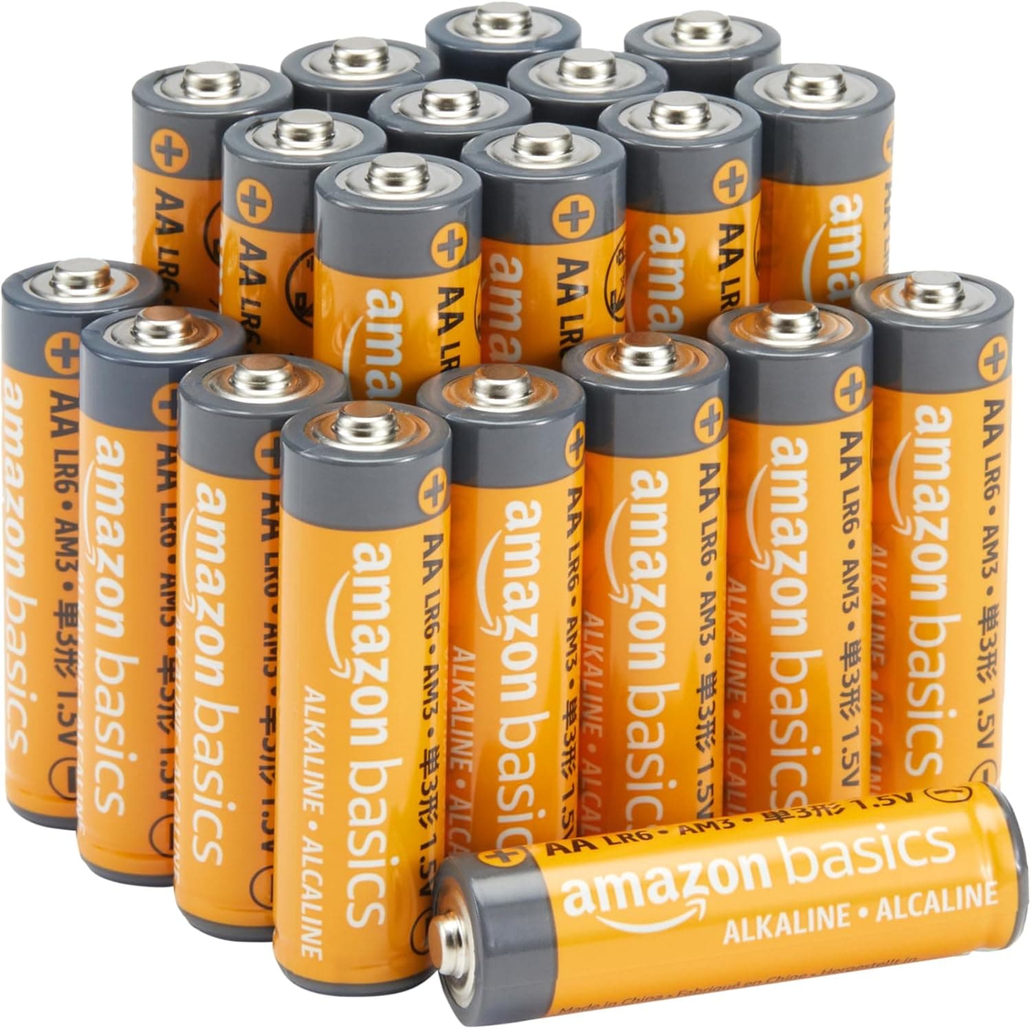 Amazon Basics AA Batteries 20-Pack